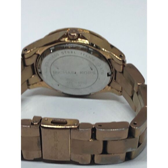 Michael Kors MK5403 Women's Stainless Steel Analog White Dial Quartz Watch LB171 - Picture 8 of 9